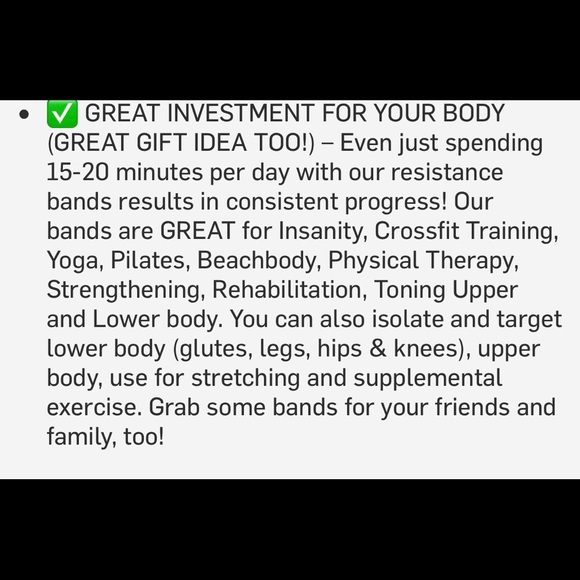 SB SOX 5-Levels Resistance Bands Set - Picture 12 of 12